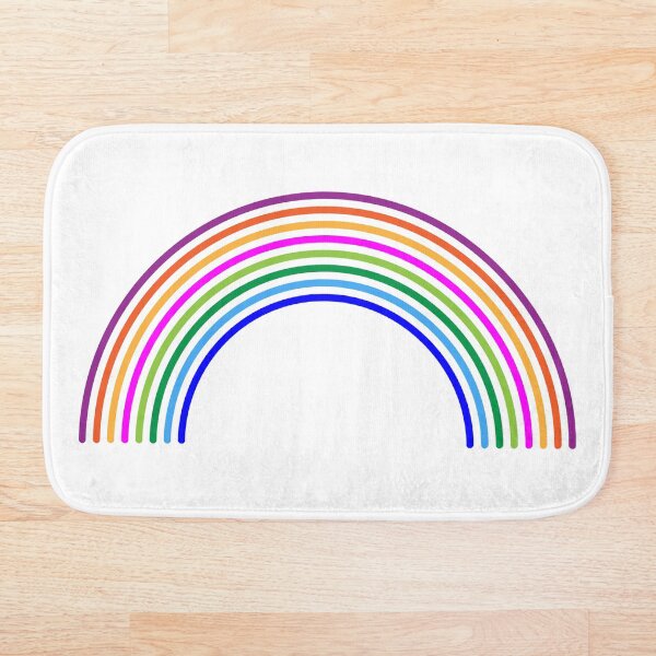 Artikelvorschau, Regenbogen mehrfarbig entworfen und verkauft von DistinctiveType.