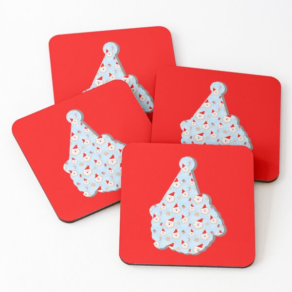 Item preview, Kawaii Santa Cookies in Santa designed and sold by mixMixtli.
