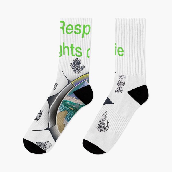 Item preview, Respect the rights of all life - simple message to save our Biodiversity  designed and sold by SpArtk.