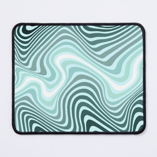 Item preview, Optical Waves Aquamarine designed and sold by Careful Disorder.