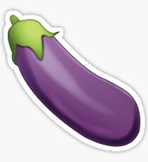 Eggplant Emoji Sticker