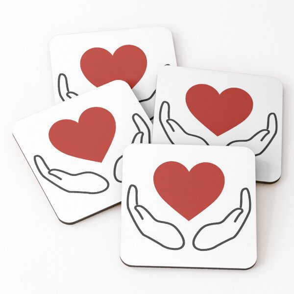 Item preview, Charity logo, hands supporting heart t-shirt designed and sold by ougraz24.