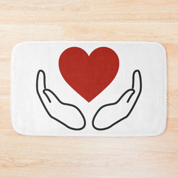 Item preview, Charity logo, hands supporting heart t-shirt designed and sold by ougraz24.