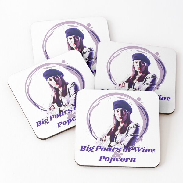Item preview, I Think You Should Leave, Capital Room, Big Pours of wine and popcorn, season 2, ITYSL designed and sold by cutequirkystuff.