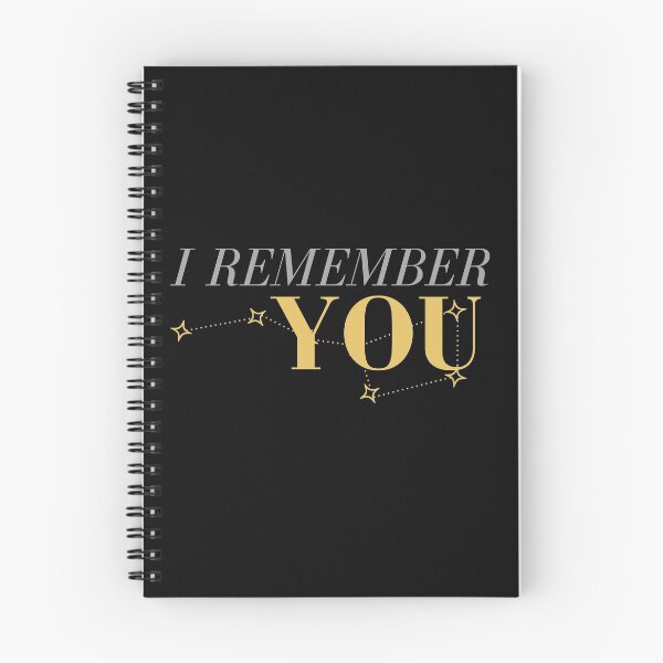 Item preview, I remember you, Addie Larue designed and sold by Bookish Dragon.