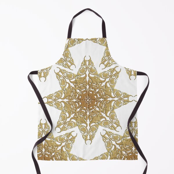 Item preview, baroque embroidered octagonal star design designed and sold by Ferit Kurt.