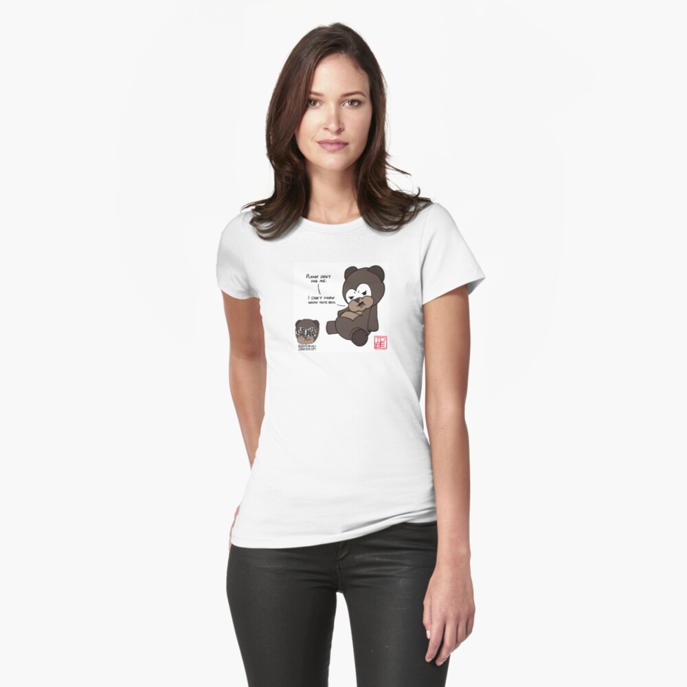 Item preview, Fitted T-Shirt designed and sold by peteink.
