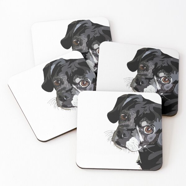 Item preview, Black Puggle designed and sold by kate owens designs.