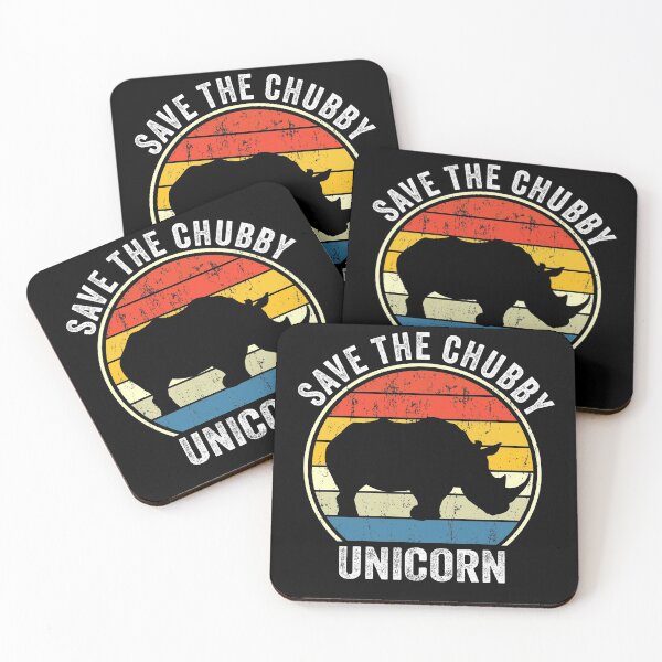 Item preview, Save The Chubby Unicorn   designed and sold by Pun&Done.