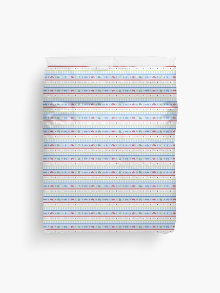 Thumbnail 1 of 2, Duvet Cover, Beep Beep Vintage Car designed and sold by amalou.