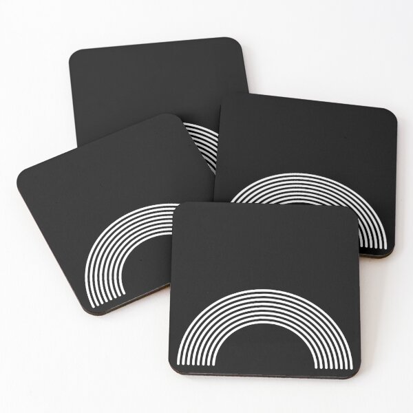 Item preview, arcoíris blanco sobre negro designed and sold by DistinctiveType.