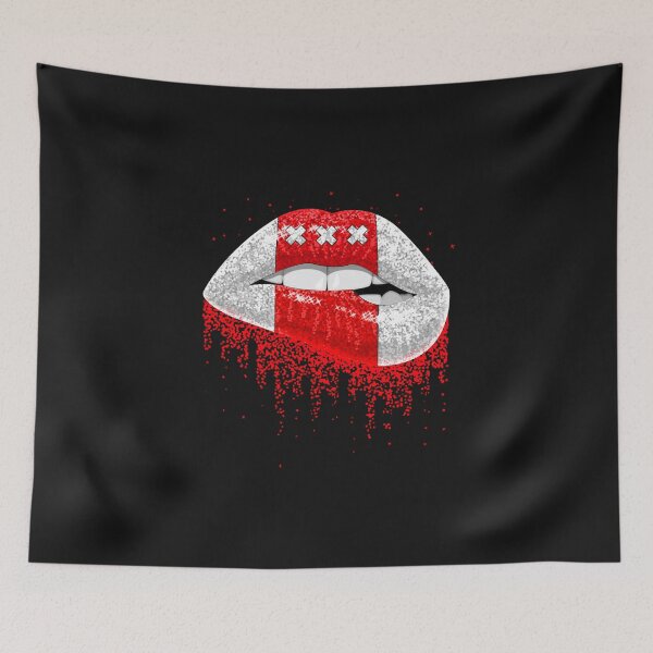Item preview, Ajax Lips Flag designed and sold by Just Be Different.
