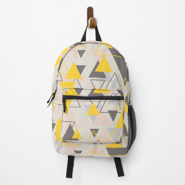 Item preview, Retro Triangle in Yellow Grey and Pink designed and sold by ArlacV.