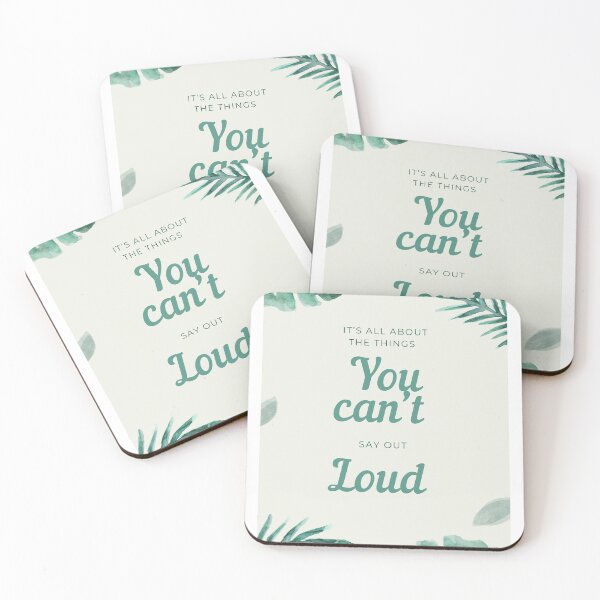 Item preview, It’s all about the things you can’t say out loud  designed and sold by Creative photos and art.
