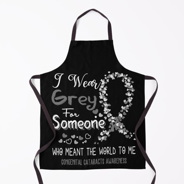 Item preview, I Wear Grey For Congenital Cataracts Awareness designed and sold by Tadmab.