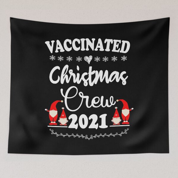 Item preview, Vaccinated Christmas Crew 2021 christmas shirts for family designed and sold by ilias13.