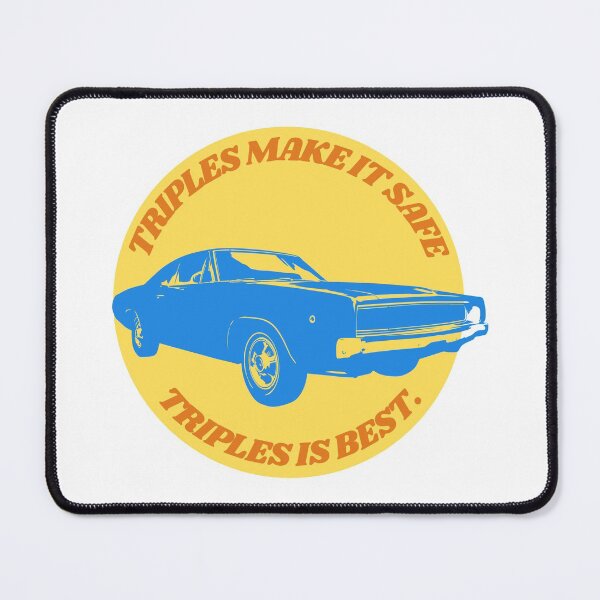 Item preview, I Think You Should Leave, Blue Nova, Diner Wink. Yellow Circle, Triples Make it Safe, Triples is Best, ITYSL designed and sold by cutequirkystuff.