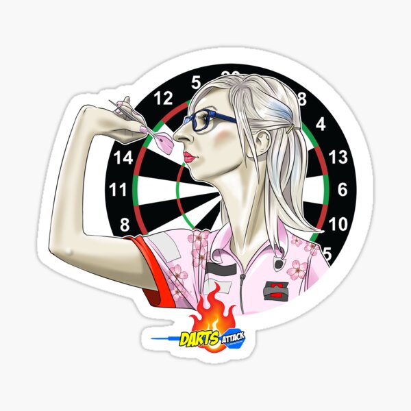 Item preview, Caricatura Fallon Sherrock by Darts Attack designed and sold by Squiz Art.