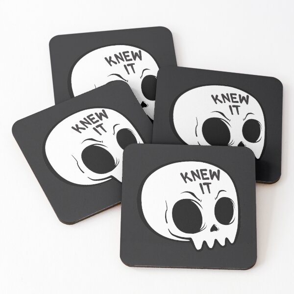 Item preview, Knew it! - Very Angry Skull Which Knew Some Stuff designed and sold by ShyOwlet.