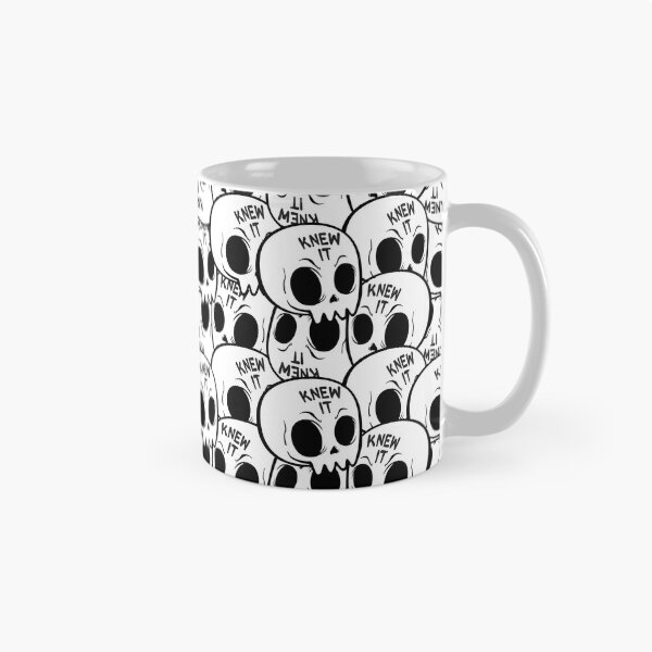 Item preview, Knew it! - Very Angry Skull Which Knew Some Stuff designed and sold by ShyOwlet.