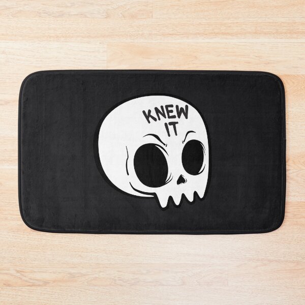 Item preview, Knew it! - Very Angry Skull Which Knew Some Stuff designed and sold by ShyOwlet.