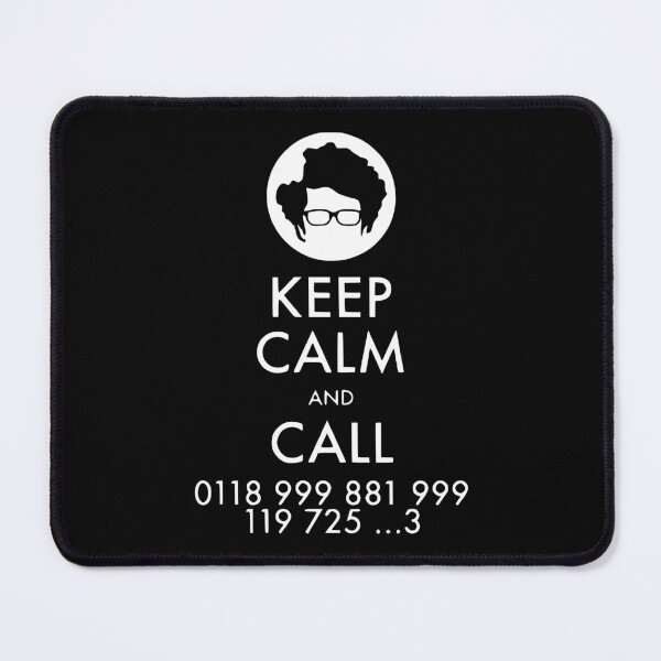 Item preview, Keep Calm and Call IT Crowd Emergency Number designed and sold by Moodific.
