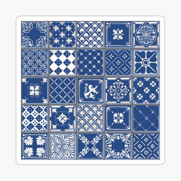 Vista previa del artículo con la obra «Azulejo Lisboa Azulejos Lisboa», diseñado y vendido por aurielaki.