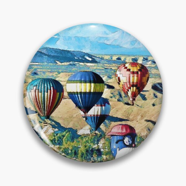 Item preview, Balloons Over The Desert designed and sold by Rebecca McGuire.