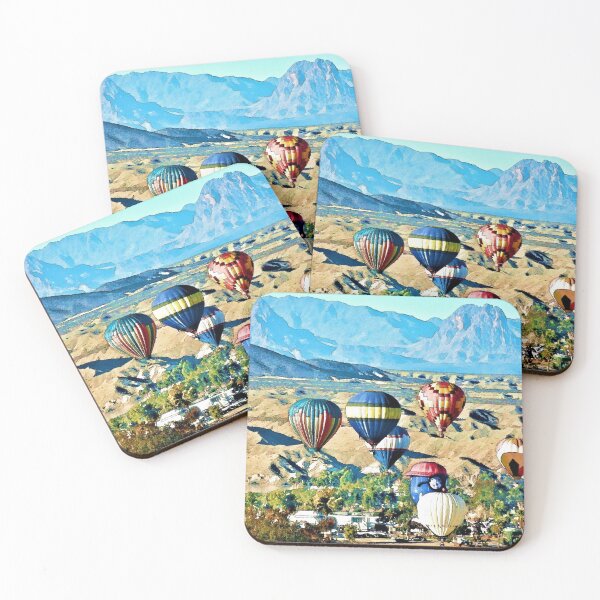 Item preview, Balloons Over The Desert designed and sold by Rebecca McGuire.