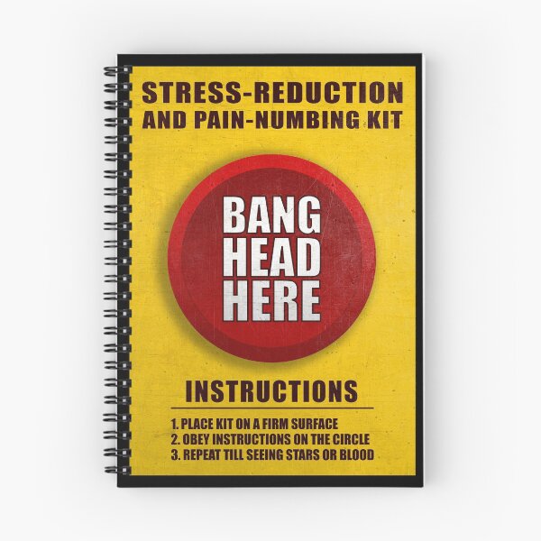 Item preview, Stress Reduction - Bang Head Here!!!  designed and sold by Groenendijk.