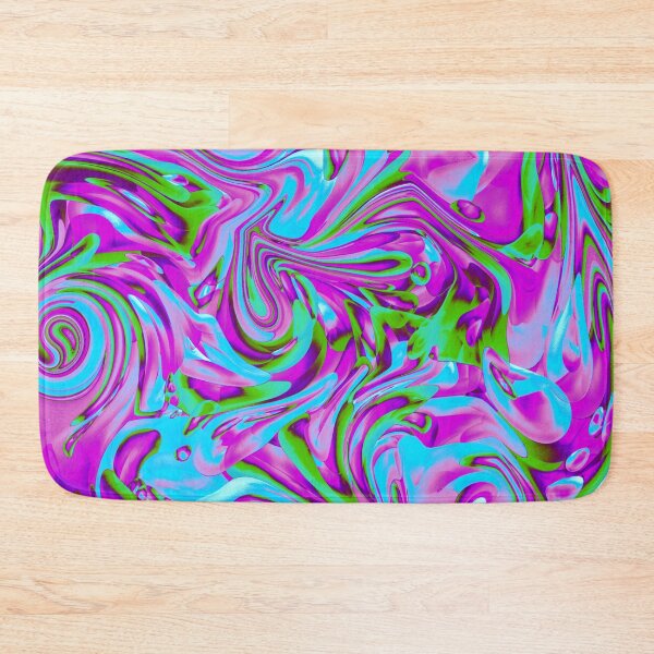 Item preview, Abstract Complementary Colors Purple Green Swirl  designed and sold by Deborah Camp.