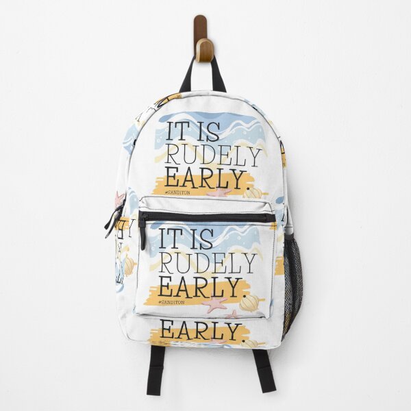 Item preview, Sanditon Sidney Quote Rudely Early designed and sold by RTee27.