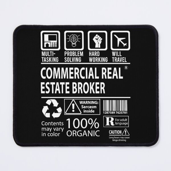 Item preview, Commercial Real Estate Broker T Shirt - MultiTasking Certified Job Gift Item Tee designed and sold by killingworthhi.