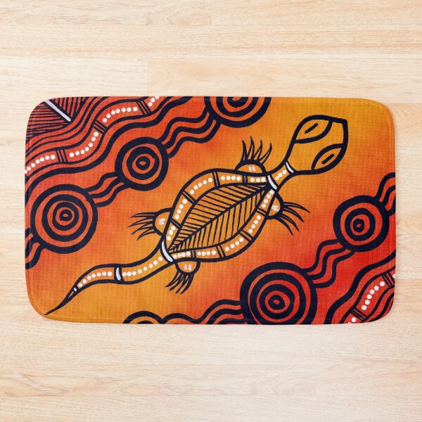 Item preview, Authentic Aboriginal Art - Goanna designed and sold by HogarthArts.