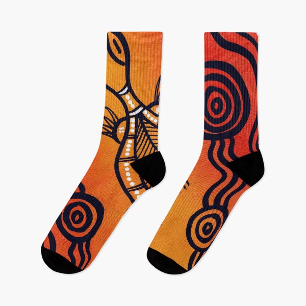 Item preview, Authentic Aboriginal Art - Goanna designed and sold by HogarthArts.