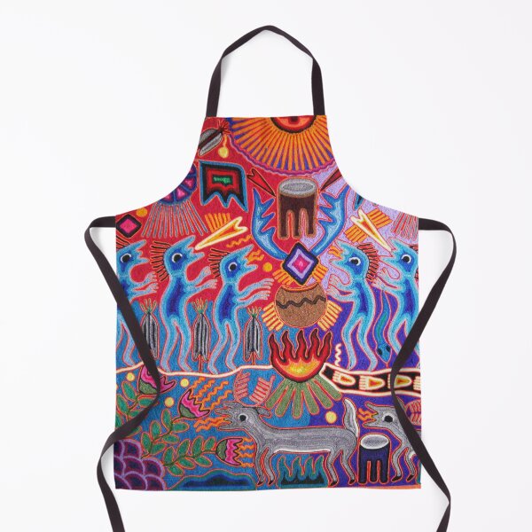 Item preview, Shaman Del Sol Fire Ritual Huichol designed and sold by Esprit-Mystique.