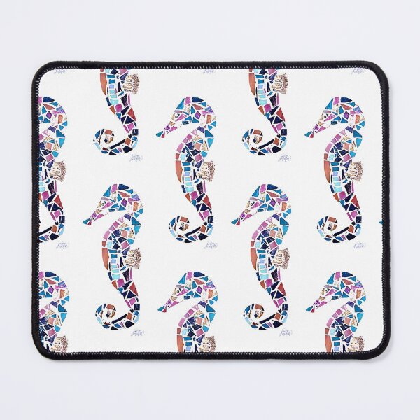 Item preview, Seahorse Mosaic Cutout designed and sold by Jan Marvin Art Studio.