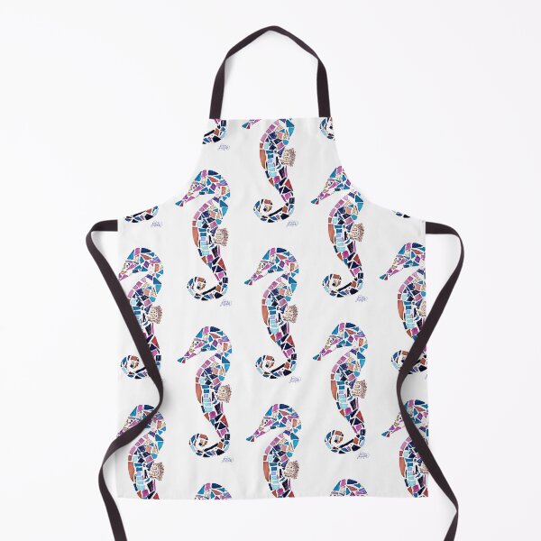 Item preview, Seahorse Mosaic Cutout designed and sold by Jan Marvin Art Studio.