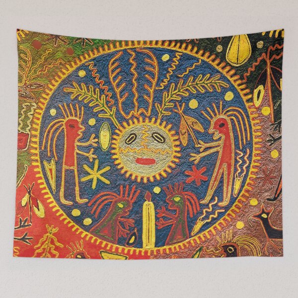 Item preview, Southwest Del Sol Fertility Ritual Huichol designed and sold by Esprit-Mystique.