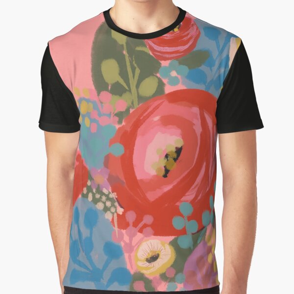Pink Garden of love Graphic T-Shirt