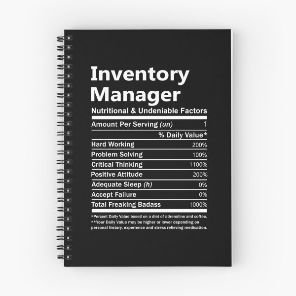 Item preview, Inventory Manager T Shirt - Nutritional and Undeniable Factors Gift Item Tee designed and sold by oslandefren.