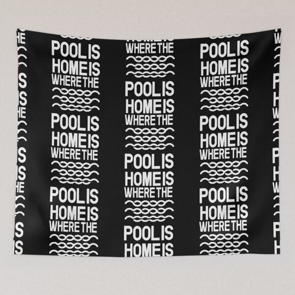 Item preview, Love Swimming Home is where the swimming pool is Funny Swimming Keep Calm and Swim On Art Design Essential Inspiration Joy Mood Funny designed and sold by DesignByHeartUK.