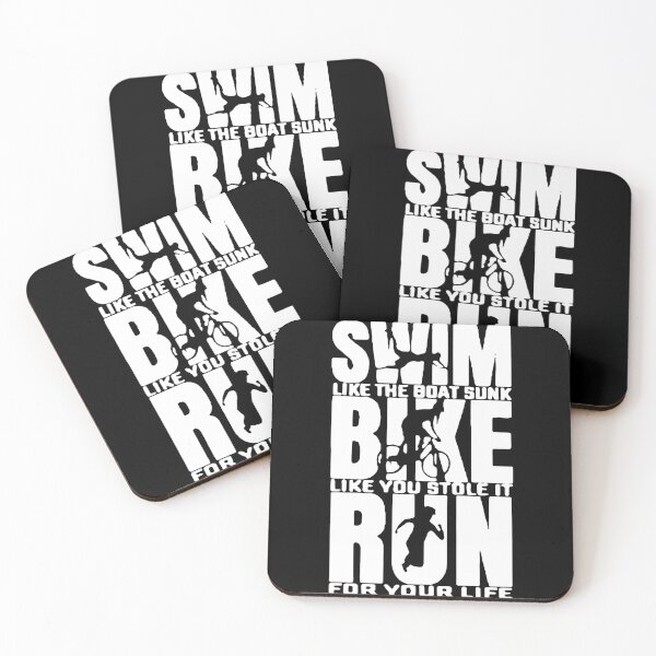 Item preview, Triathlon Funny Athlete Triathlete Swim Cycle runing Sunk Stole Life Happy Apparel Essential Inspiration Joy Mood Funny designed and sold by DesignByHeartUK.
