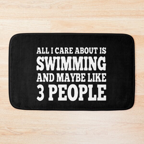 Item preview, Love Swimming all i care about swimming and maybe like 3 people Funny Swimming Keep Calm and Swim On Art Design Essential Inspiration Joy Mood Funny designed and sold by DesignByHeartUK.