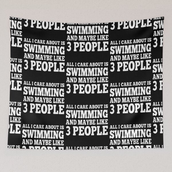 Item preview, Love Swimming all i care about swimming and maybe like 3 people Funny Swimming Keep Calm and Swim On Art Design Essential Inspiration Joy Mood Funny designed and sold by DesignByHeartUK.