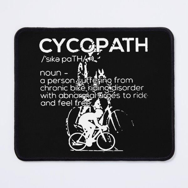 Item preview, Cycopath noun-funny definition Essential Gifts ,Gift Mom,Gift dad,Gift friend Funny Art Design Happy Apparel Essential Inspiration Joy Mood designed and sold by DesignByHeartUK.