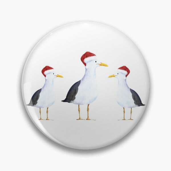 Item preview, Steven Seagull and friends Christmas Hat designed and sold by byLucyC.
