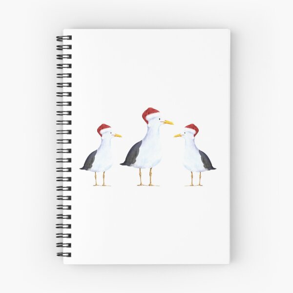 Item preview, Steven Seagull and friends Christmas Hat designed and sold by byLucyC.