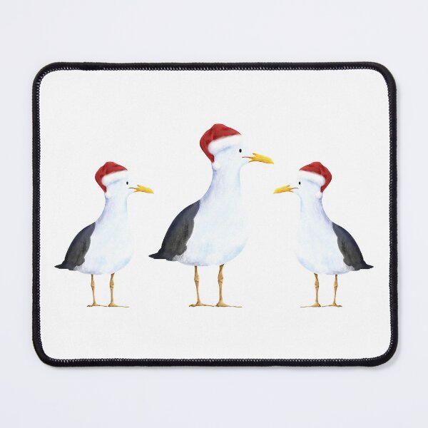Item preview, Steven Seagull and friends Christmas Hat designed and sold by byLucyC.