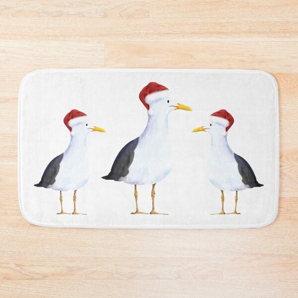 Item preview, Steven Seagull and friends Christmas Hat designed and sold by byLucyC.